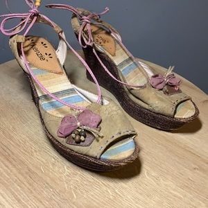 Kenzie Wedge heel. Size 8m